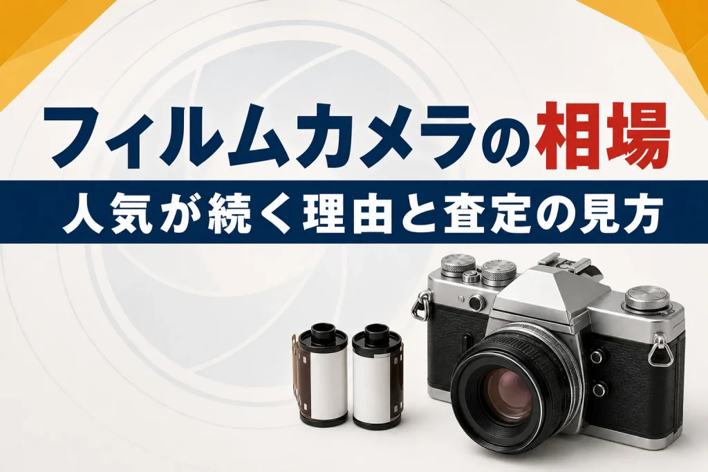 フィルムカメラの買取相場｜人気が続く理由と査定の見られ方